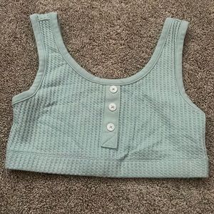 Old navy blue crop top